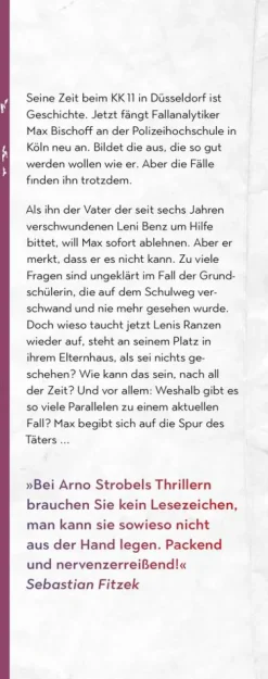 FISCHER Taschenbuch Psychothriller|Polizeiarbeit & Forensik-Mörderfinder - Die Spur der Mädchen