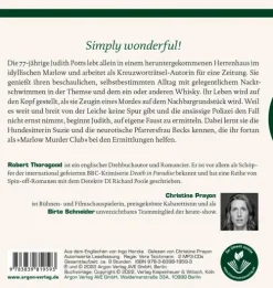 Argon Verlag GmbH Krimis & Thriller·Weibliche Ermittler|Krimis & Thriller·Privatdetektive*Mrs Potts' Mordclub und der tote Nachbar