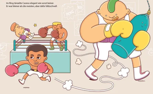 Insel Verlag GmbH Sport & Abenteuer*Muhammad Ali - Little People, BIG DREAMS (Deutsche Ausgabe)