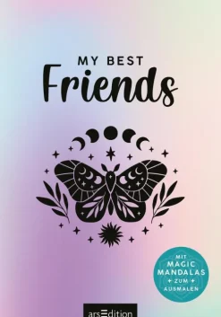 Ars Edition GmbH Freundebücher*My Best Friends | Freundebuch mit Magic Mandalas