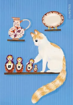 Ars Edition GmbH Notizbücher & -Blöcke*myNOTES Papeterie: Notizheft Katzen regieren die Welt - Katzenspiel