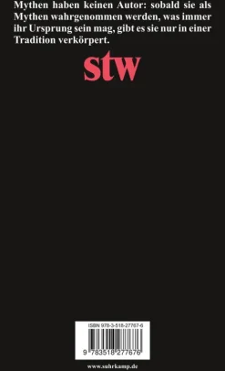 Suhrkamp Verlag Ethnologie-Mythologica I