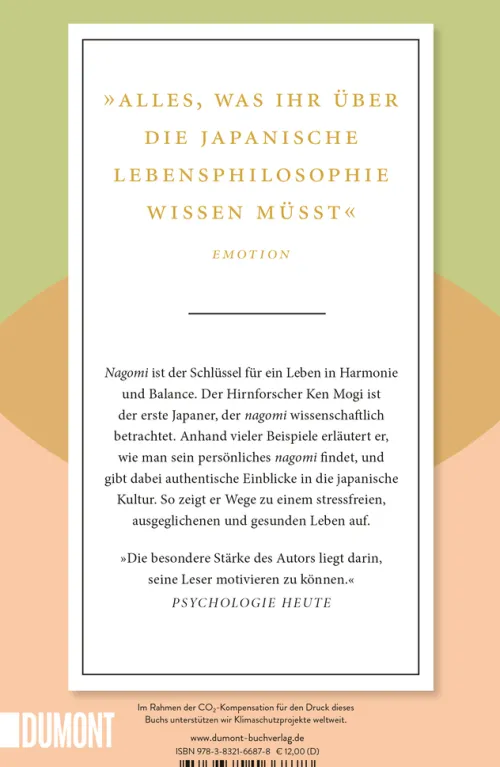 DuMont Buchverlag GmbH Psychologie*Nagomi