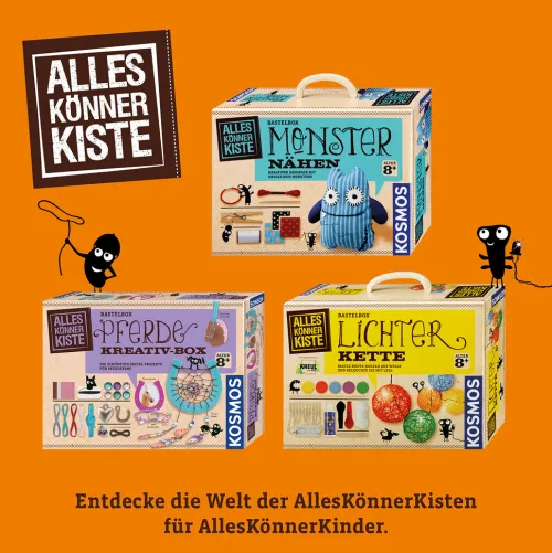 Franckh-Kosmos Forschen & Entdecken-Namensbänder wickeln