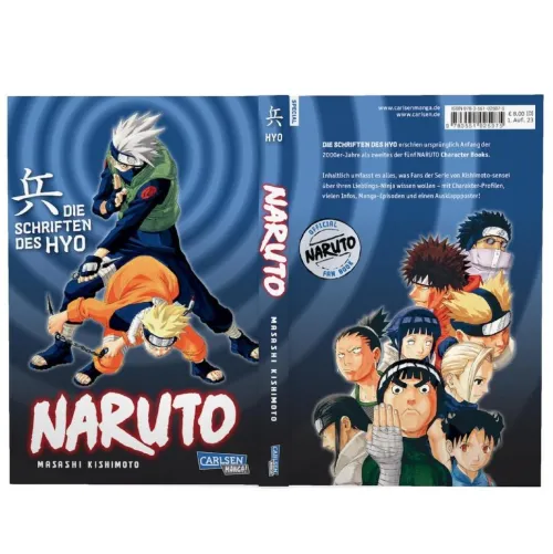 Carlsen Verlag GmbH Artbooks & Handbücher-Naruto - Die Schriften des Hyo (Neuedition)