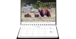 Kunth Kalender Wochenkalender*Naturparadiese - KUNTH Tischkalender 2026
