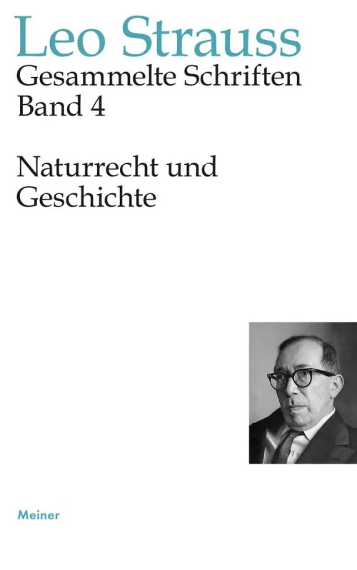 Felix Meiner Verlag Religion & Philosophie-Naturrecht und Geschichte