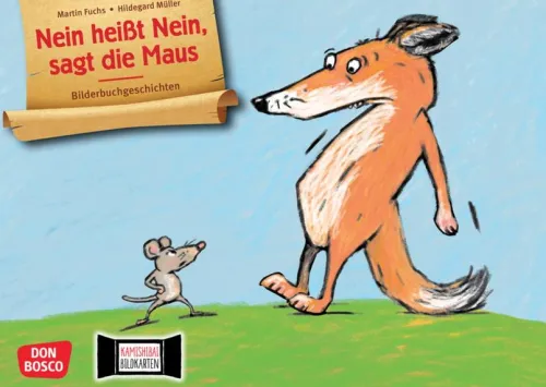 Don Bosco Medien GmbH Lesen & Geschichten-Nein heißt Nein, sagt die Maus. Kamishibai Bildkartenset