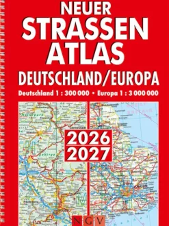 Naumann & Göbel Verlagsg. Karten & Atlanten*Neuer Straßenatlas Deutschland/Europa 2026/2027