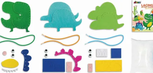 Carletto Deutschland GmbH Basteln & Kreatives*Nähset Dinos