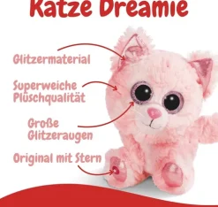 NICI Puppen & Stofftiere-- Glubschis - Schlenker Katze Dreamie 15cm