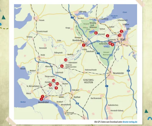 Droste Verlag Radreisen & Radtouren-Nord-Ostsee-Kanal. Radeln für die Seele