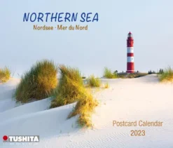 Tushita PaperArt Postkartenkalender*Nordsee 2023