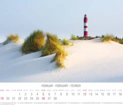 Tushita PaperArt Postkartenkalender*Nordsee 2023