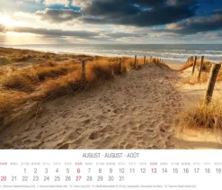 Tushita PaperArt Postkartenkalender*Nordsee 2023