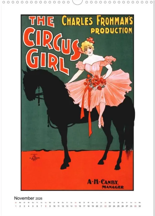 NOSTALGIE Poster aus Film, Theater und Werbung (Wandkalender 2026 DIN A3 hoch), Monatskalender*Calvendo