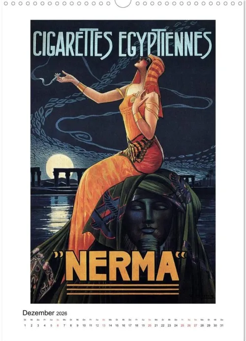 NOSTALGIE Poster aus Film, Theater und Werbung (Wandkalender 2026 DIN A3 hoch), Monatskalender*Calvendo
