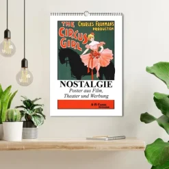 NOSTALGIE Poster aus Film, Theater und Werbung (Wandkalender 2026 DIN A3 hoch), Monatskalender*Calvendo