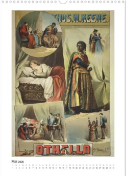 NOSTALGIE Poster aus Film, Theater und Werbung (Wandkalender 2026 DIN A3 hoch), Monatskalender*Calvendo