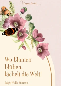 Coppenrath Notizbücher & -Blöcke-Notizhefte DIN A6 - Blütenzauber