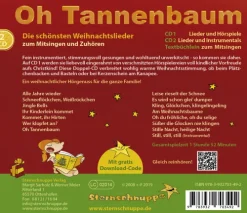 Kinder Sternschnuppe Verlag Gbr Kinder- & Jugendbücher·Reime & Lieder-Oh Tannenbaum