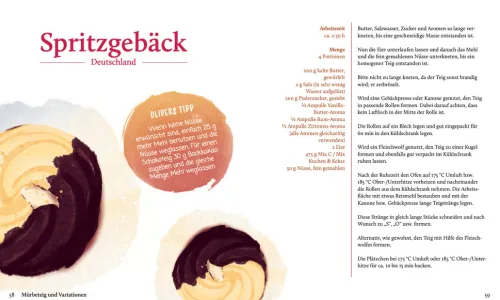 Regionalia Verlag Weihnachten Kochen & Backen-Olivers kleine, internationale, glutenfreie Weihnachtsbackwelt