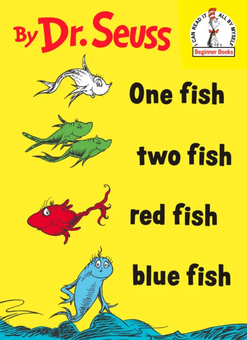 Kinder Random House LLC US Kinderbücher-One Fish Two Fish Red Fish Blue Fish