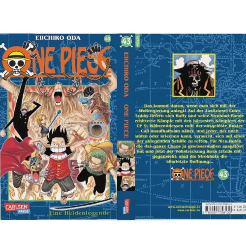 Carlsen Verlag GmbH Action & Abenteuer*One Piece 43. Eine Heldenlegende