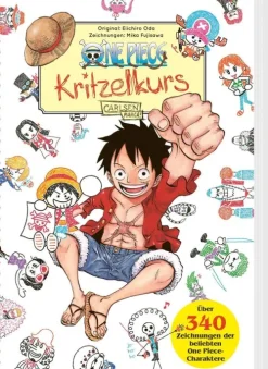 Carlsen Verlag GmbH Artbooks & Handbücher-One Piece Kritzelkurs