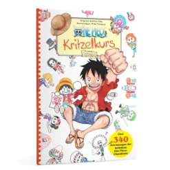 Carlsen Verlag GmbH Artbooks & Handbücher-One Piece Kritzelkurs