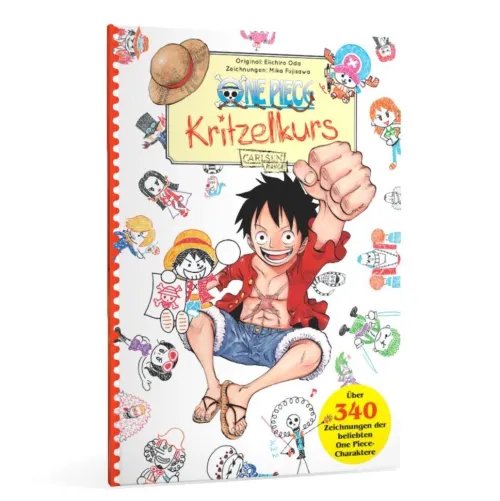 Carlsen Verlag GmbH Artbooks & Handbücher-One Piece Kritzelkurs