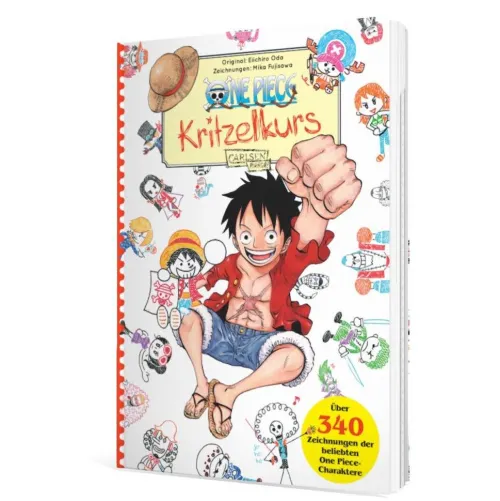 Carlsen Verlag GmbH Artbooks & Handbücher-One Piece Kritzelkurs