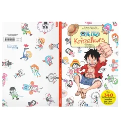Carlsen Verlag GmbH Artbooks & Handbücher-One Piece Kritzelkurs