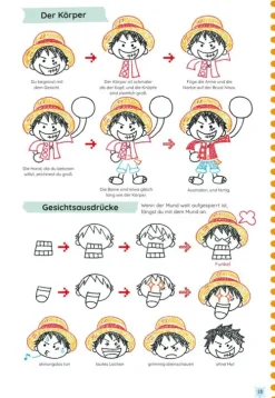 Carlsen Verlag GmbH Artbooks & Handbücher-One Piece Kritzelkurs