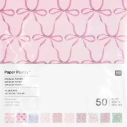 Origami La Vie en Rose FSC MIX, 15x15 cm, 50 Blatt*Rico Design GmbH & Co.KG New