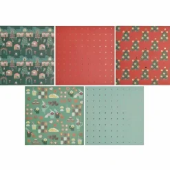 Rico Design GmbH & Co.KG Bastelpapier & Origami-Origami Weihnachtsmarkt FSC MIX