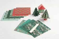 Rico Design GmbH & Co.KG Bastelpapier & Origami-Origami Weihnachtsmarkt FSC MIX