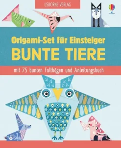 Usborne Verlag Bastelpapier & Origami-Origami-Set für Einsteiger: Bunte Tiere