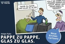 Pappe zu Pappe, Glas zu Glas*Luther-Verlag, Bielefeld New