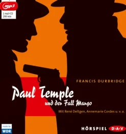 Der Audio Verlag, DAV Hörspiele·Krimis & Thriller|Krimis & Thriller·Krimi Klassiker*Paul Temple und der Fall Margo,1 MP3-CD