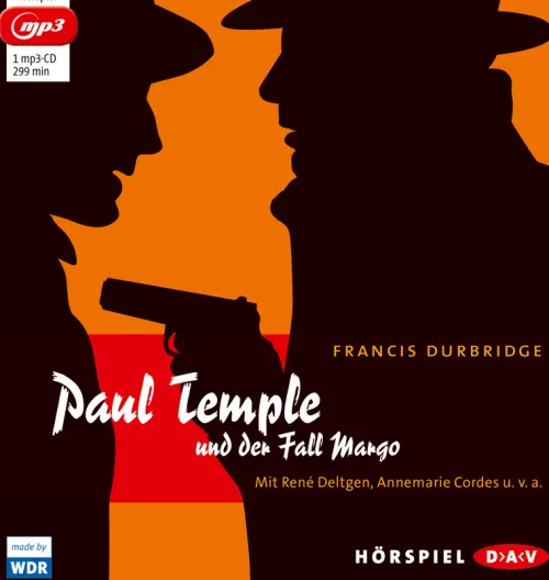 Der Audio Verlag, DAV Hörspiele·Krimis & Thriller|Krimis & Thriller·Krimi Klassiker*Paul Temple und der Fall Margo,1 MP3-CD