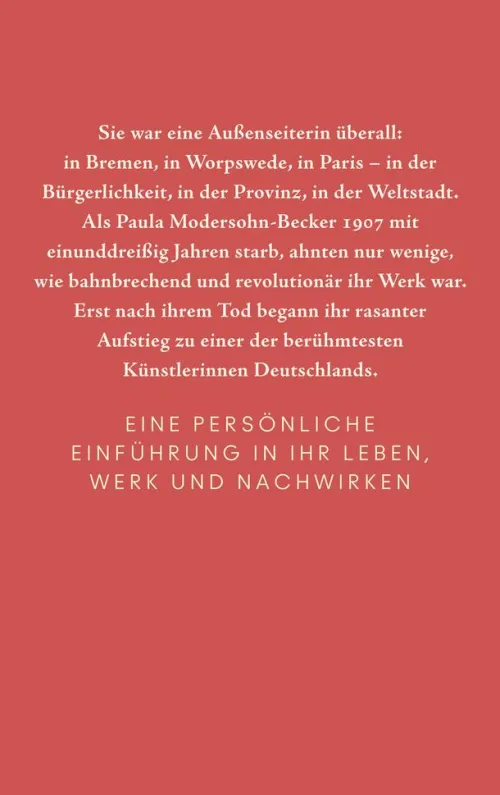 Insel Verlag GmbH Orte & Länder-Paula Modersohn-Becker