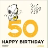 Lappan Verlag Geburtstag*Peanuts Geschenkbuch: Happy Birthday zum 50. Geburtstag