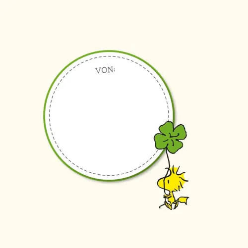 Lappan Verlag Glück & Wünsche-Peanuts Geschenkbuch: Viel Glück wünschen Snoopy und die Peanuts!