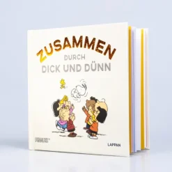 Lappan Verlag Familie & Freundschaft-Peanuts Geschenkbuch: Zusammen durch dick und dünn