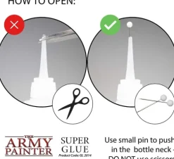 Pegasus Spiele Klebstoff & Klebebänder-Pegasus ARM02014 - The Army Painter, Super Glue, Kleber, Modellkleber