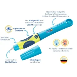 Pelikan Füller & Tinte*Füller griffix® für Rechtshänder, Lovely Pink