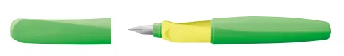 Pelikan Füller & Tinte-Füller Twist Neon Grün Feder M, Rechts- und Linkshänder