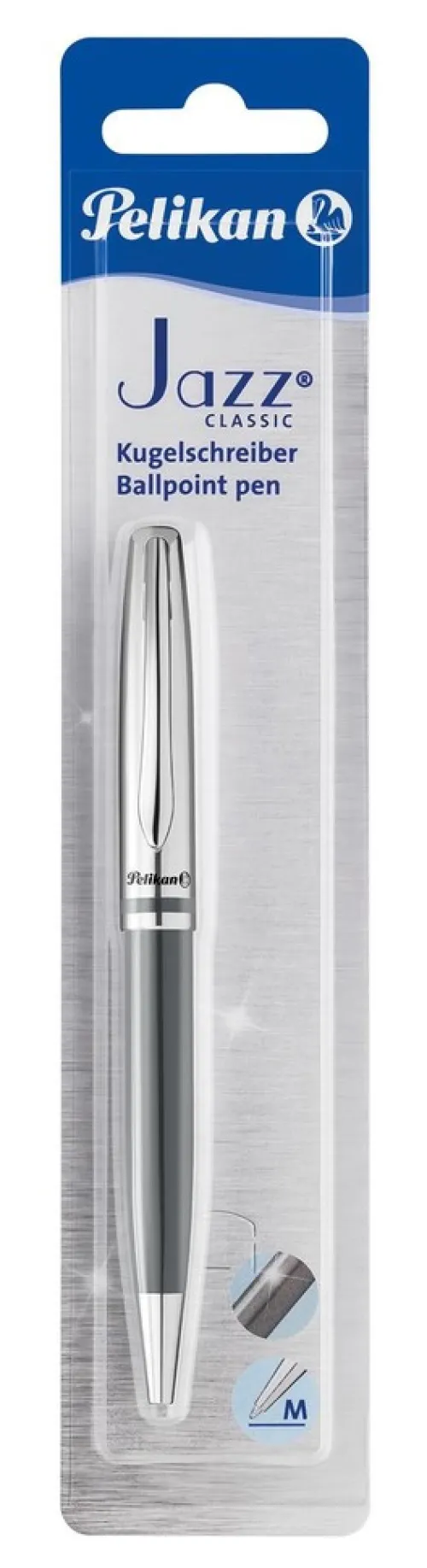 Pelikan Kugelschreiber*Kugelschreiber Jazz Classic M Warmgrau