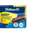 Tintenpatronen 4001® 6er Set Standard Tintenpatronen, braun*Pelikan Discount